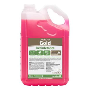 Imagem de Desinfetante Concentrado Gold 5L AUDA Fragrânci Lavanda