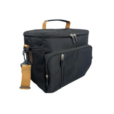 Imagem de Bolsa Térmica Alça de Ombro Art 2 Para Academia Fitness Porta Marmita 8 Litros Caramelo Art 2 ART MANIA