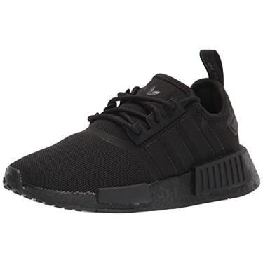 Imagem de adidas Originals Nmd_r1 Primeknit masculino, Núcleo preto/preto, 8.5