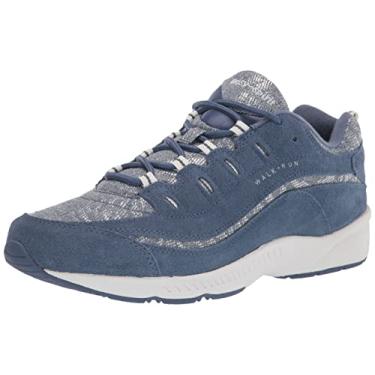 Imagem de Easy Spirit Tênis feminino Romy23, Jeans - prata, 7.5