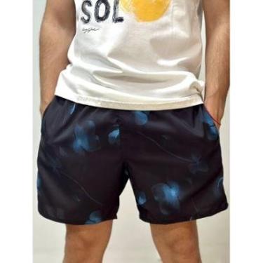 Imagem de BEACH SHORT MASCULINO ESTAMPADO NYLON CURTO - KING & JOE-Masculino