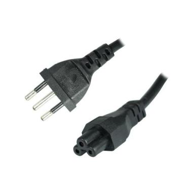 Imagem de Cabo De Força Mickey Tripolar 3 Pinos Fonte Carregador De Notebook 1,2