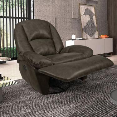 Imagem de Poltrona do Papai Sala de Cinema Carrie Reclinável Retrátil Manual Gli