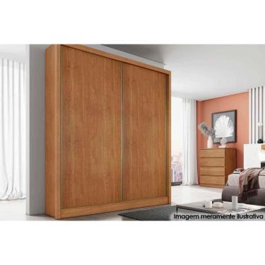 Imagem de Quarto Modulado Rizon 2 Portas de Correr e 3 Gavetas Virtus/Toledo Cumaru - Novo Horizonte