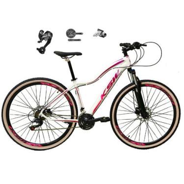Imagem de Bicicleta Feminina Aro 29 Ksw Mwza 27v Câmbios Shimano Altus Freios Hi