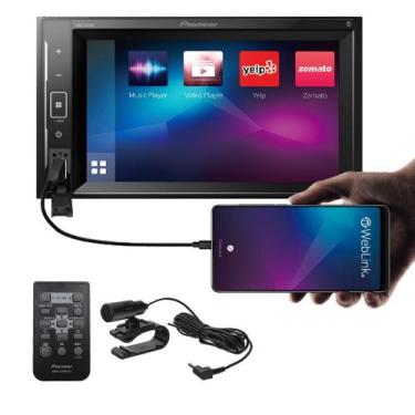Imagem de Multimídia 2 Din Pioneer DMH-A248BT Bluetooth Espelhamento Android IOS