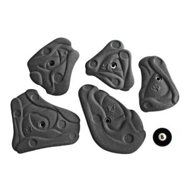 Imagem de Atxarte Omaha Finger Jugs Climbing Holds, preto