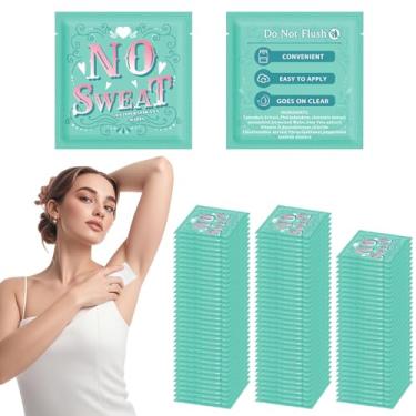 Imagem de BUAEL Lenços umedecidos corporais 100 peças de desodorante antitranspirante lenços e desodorante de viagem envolvem individualmente mini desodorante hipoalergênico nas axilas e viagens para limpar a