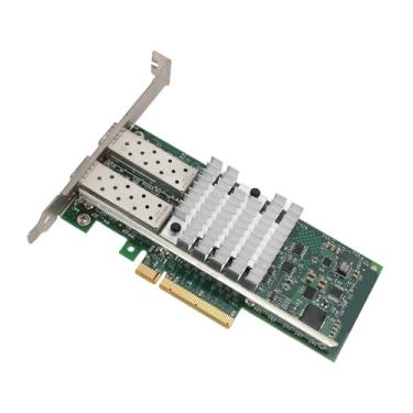 Imagem de Placa de Rede X520-DA2 10Gb SFP + PCIE Convergida Dupla SFP + Porta PCIE X 8 PCI Express Ethernet LAN Adaptador para Servidor