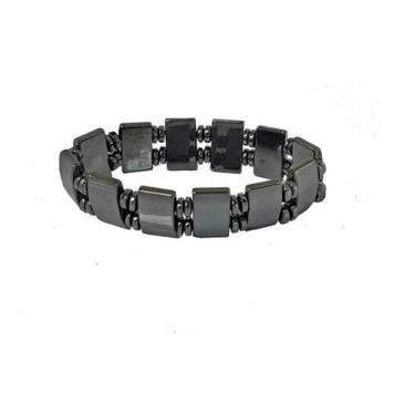 Imagem de Pulseira Hematita Anti Ansiedade Ajustável - Flash