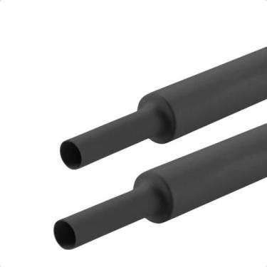 Imagem de 1 Metro Tubo Termo Retrátil Isolante 12,7mm Vedação Fios - Magazine Ri