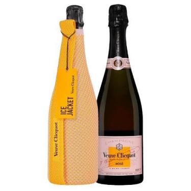 Imagem de Champagne veuve clicquot brut new ice jacket rose 750ml