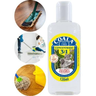 Imagem de DESINFETANTE CONCENTRADO COALA 3 EM 1 FRASCO 120ml LIMPA, PERFUMA E DE
