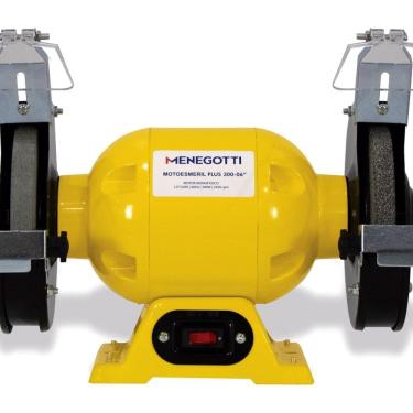 Imagem de Motoesmeril Plus 300-06"" Mono 1/2cv 127/220v 60hz 300w C/visor C/abrasivos A36 e A60