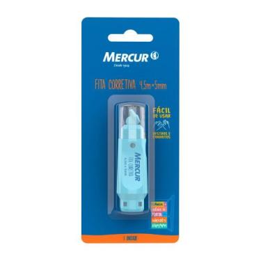 Imagem de Fita Corretiva Mercur 4,5m x 5mm com 1 Unidade