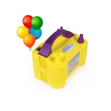 Imagem de Inflador Compressor Eletrico P/ Encher Balao Bexiga 2 Bicos - Mazzilli