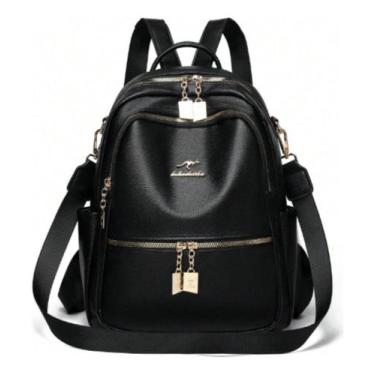 Imagem de Bolsa Mochila Feminina Estilosa Faculdade Trabalho Passeio - Alwy