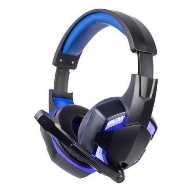 Imagem de Fone de Ouvido Headset Gamer Dust X22 Ajustável e Led LW003 - BBR - BB