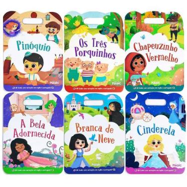 Imagem de Coleção Contos Clássicos Bilingue Com Narrações em Inglês e Português 