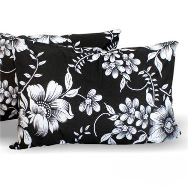 Imagem de Kit 4 Fronhas Avulsas Estampadas Malha 100% Algodão COZZILAR - Macias,
