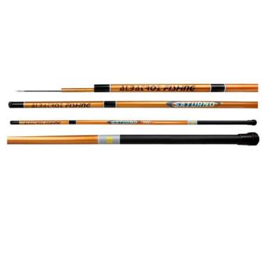 Imagem de Vara Fibra Vidro Pesca Saturno 4m x 4 Partes Telescópica Sem Suporte M