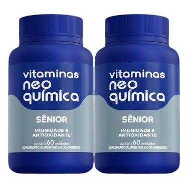 Imagem de Kit 2 und Vitaminas Neo Química Sênior 60 Comprimidos