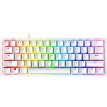 Imagem de Teclado para jogos Razer Huntsman Mini 60% Clicky Optical White