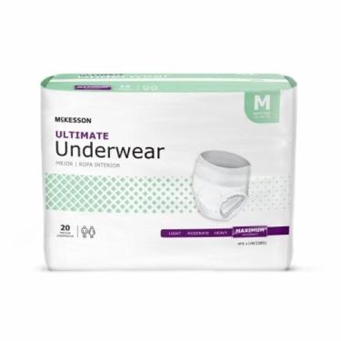 Imagem de Unissex Adult Absorbent Underwear Medium, 16 bolsas por McKesson