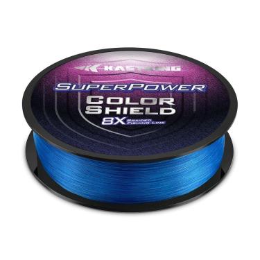 Imagem de Linha de pesca KastKing Superpower ColorShield 80 LB 150 jardas X8