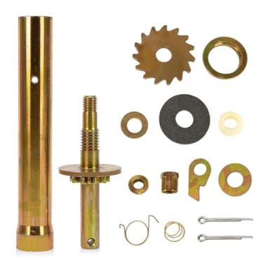Imagem de PSLER Kit de reconstrução de manivela inferior 6311 e 3000 para acessórios de trailer pop-up, compatível com Colem-an Fleet-Wood Drive Hub