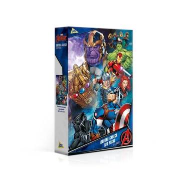 Imagem de Toyster - Quebra-cabeça: Os Vingadores - 100 peças - Marvel - JAK