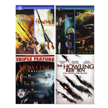 Imagem de Generic Coleção De 7 Filmes Em Dvd: / Howling Ii: Sua Irmã É Um Lobisomem Iii: Os Marsupiais Iv: Pesadelo Original V: Renascimento Vi: Freaks Howling: Lua Nova Nascente: Renascido
