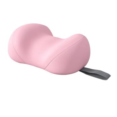 Imagem de Ioensy Travesseiro de espuma viscoelástica ergonômico para apoio lateral, costas, estômago, pescoço, homens e mulheres, travesseiro cervical multiuso para, Rosa