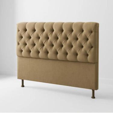 Imagem de Cabeceira Cama Box Casal King Size 190cm Valentina Estofada - Divani, 
