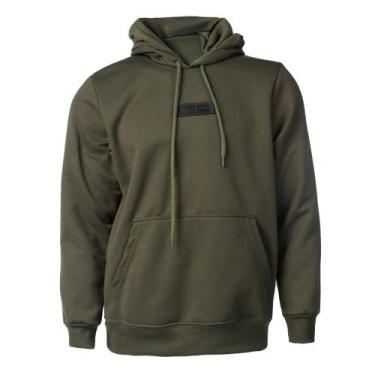 Imagem de Moletom Masculino Over Surf Logo Capuz Verde Escuro, Verde escuro, P