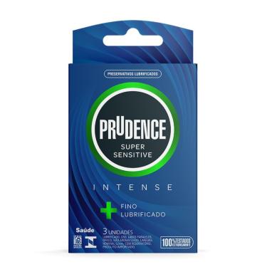 Imagem de Preservativo Prudence Super Sensitive Intense 3 Unidades