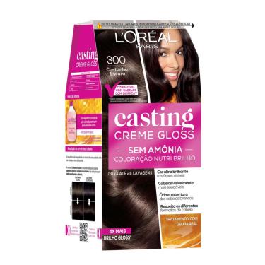 Imagem de Tintura Loreal Casting Creme Gloss 300 - Castanho escuro