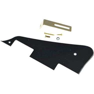Imagem de Dopro Protetor de guitarra LP preto de 3 camadas com suporte dourado para Epiphone Les Paul