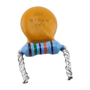 Imagem de Almencla Módulo de sangramento de agudos para guitarra elétrica, conjunto de capacitores e resistores de compensação robustos para suprimentos de guitarra, Type B