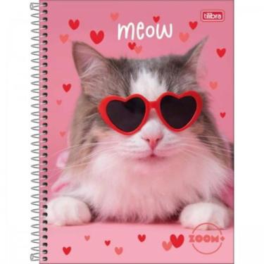 Imagem de Caderno De 20 Materias Feminino Zoom+ 400fls Capas Sortidas - Tilibra