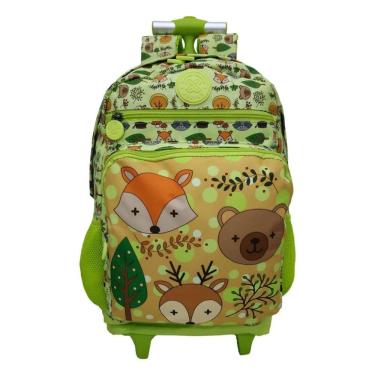 Imagem de Mochila De Rodinhas College Animais Da Floresta Xeryus Estampa 1