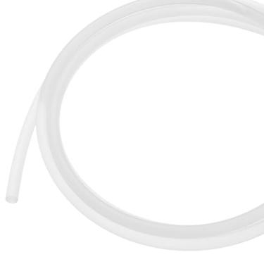 Imagem de BENECREAT Fio de espuma de silicone firme para estofamento de 199 cm, cordão de tubulação sólido de borracha branca de 7,5 mm para alça de bolsa, sofá, cadeira, corredor de mesa, artesanato de couro