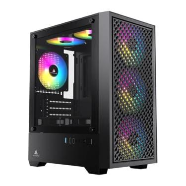 Imagem de Gabinete Gamer Acegeek Pulse | Mid-Tower | Lateral de Vidro | Preto | AG-PULSE-BK