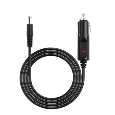 Imagem de WSVOLLIS Cabo Adaptador De Extensão Isqueiro Carro 12 V Dc 18 Awg, 5,5 Mm X 2,5 Para Plugue Macho Vários Dispositivos, Como Câmeras, Cftv E Geladeiras
