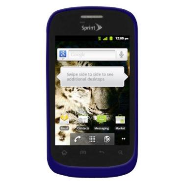 Imagem de Amzer AMZ93544 Capa de gel de silicone para ZTE Fury N850-1 pacote - Embalagem de varejo - Azul