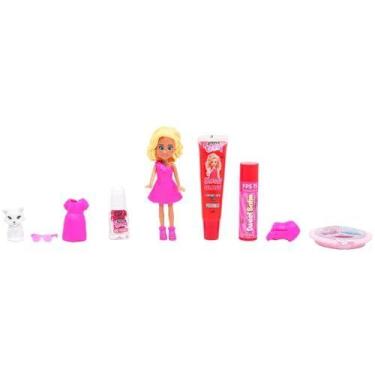 Imagem de Maquiagem E Beleza Infantil Make Brinq Boneca+8 Surpresas - POLIBRINQ