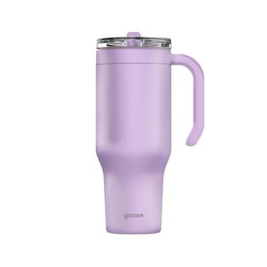 Imagem de Gocase Copo Térmico Modelo Life 1180ml Aço Inox, Bebida Fria até 48h e Quente até 6h (Lilás)