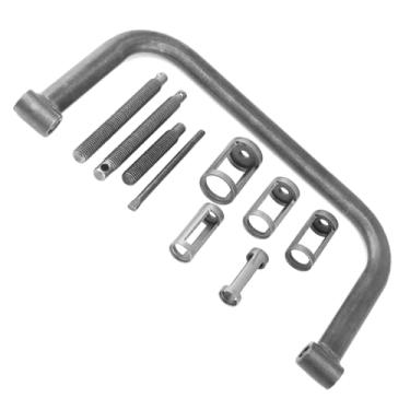 Imagem de Kit compressor de mola de válvula Gorgeri, kit de ferramentas de compressão de mola de válvula de 10 peças para motocicleta, ATV, carro, veículos de motor pequeno