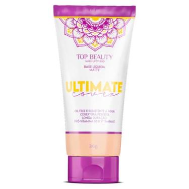 Imagem de Base Liquida Top Beauty Ultimate Cover Cor  02