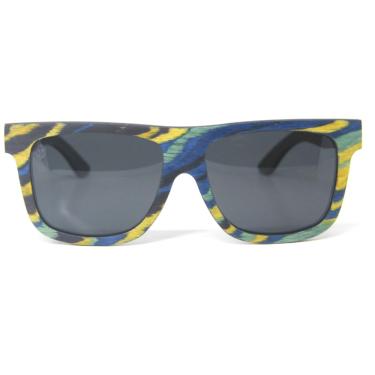 Imagem de Óculos de Sol de Madeira Venice Rainbow